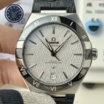 Constellation Grey Dial Leather Strap 41mm Super Clone