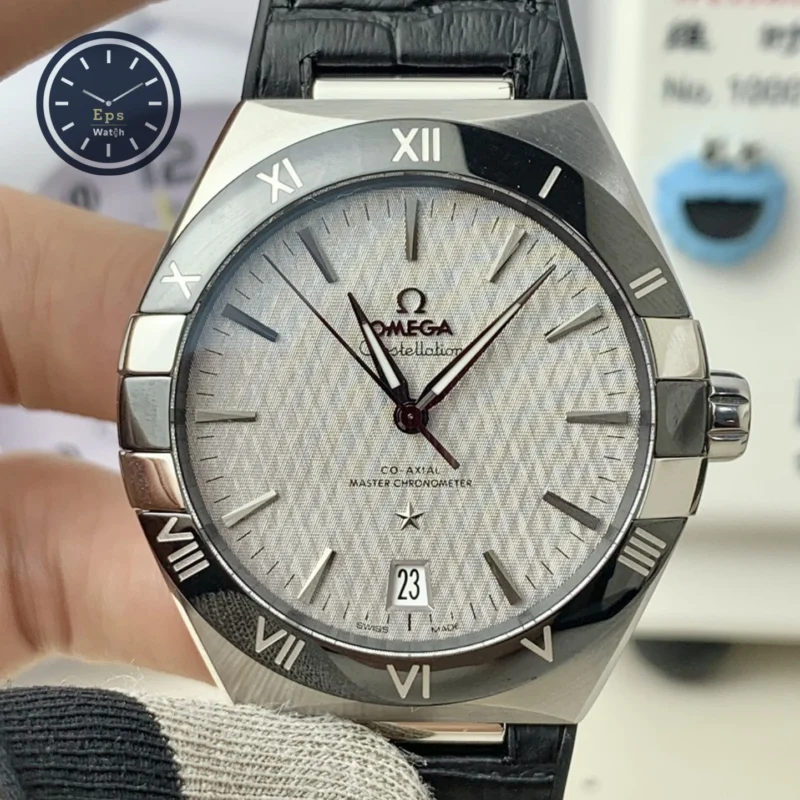 Constellation Grey Dial Leather Strap 41mm Super Clone