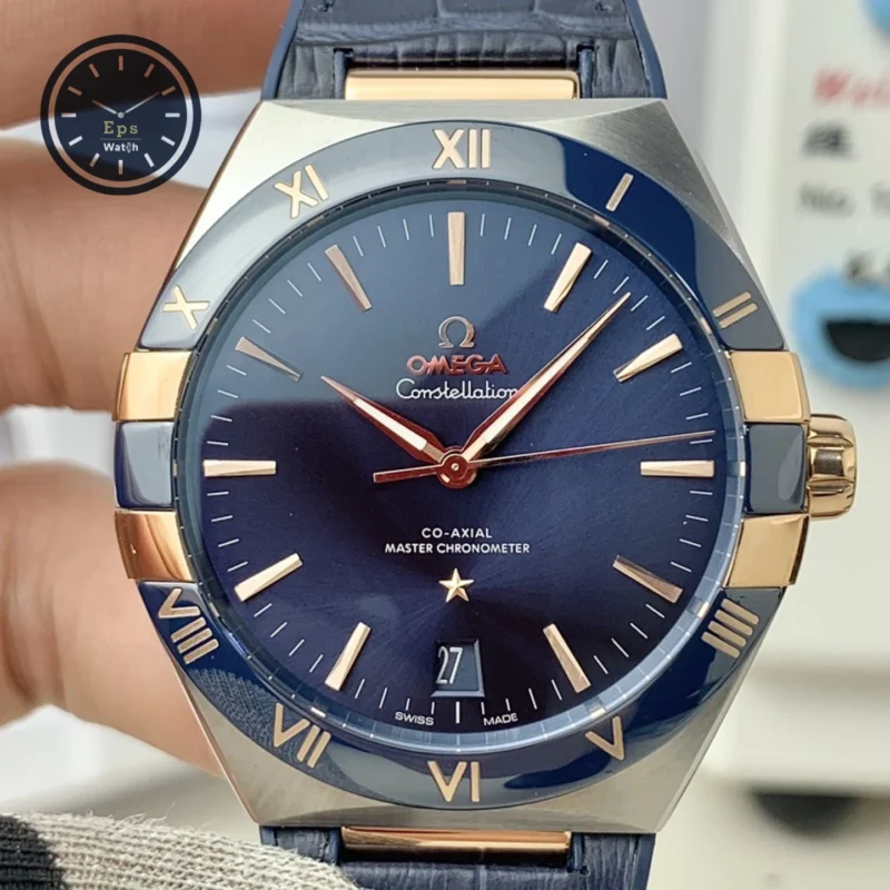 Constellation Blue Dial Blue Gummy Strap 41mm Super Clone