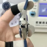 Constellation White Dial Blue Gummy Strap 41mm Super Clone