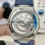 Constellation White Dial Blue Gummy Strap 41mm Super Clone