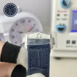 Constellation White Dial Blue Gummy Strap 41mm Super Clone