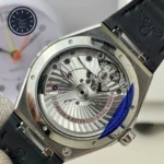 Constellation Black Dial Black Gummy Strap 41mm Super Clone