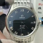 Omega De Ville Men's Black/Roman Dial 41mm Super Clone