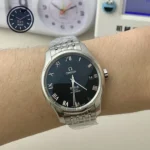 Omega De Ville Men's Black/Roman Dial 41mm Super Clone