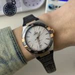 Constellation Grey Dial Black Leather Strap 41mm Super Clone