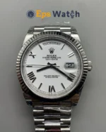 Rolex Day-Date 228239 White Dial 40mm Super Clone