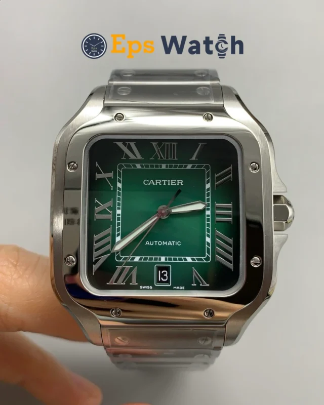 Cartier Santos Best Version 40mm Grey Dial Super Clone