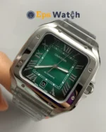 Cartier Santos Best Version 40mm Green Dial Super Clone