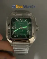 Cartier Santos Best Version 40mm Green Dial Super Clone