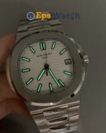 Nautilus 5711 Best Version 40mm White Textured Dial Super Clone