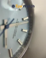 Day-Date 228236 Weighted Version with Ice 40mm Blue Dial Super Clone