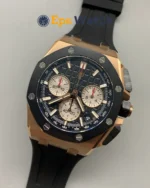 Royal Oak Offshore 26420RO 43mm Rose Gold Case Black Dial Super Clone