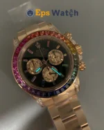 Daytona 116595 Best Version Rainbow Diamond Super Clone