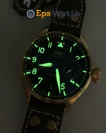 IWC Pilot's Watch IW501005 Black Dial 46mm Super Clone