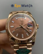 Rolex Day-Date 228235 Coffee Dial 40mm Super Clone