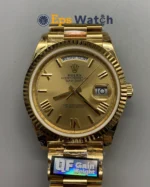 Day-Date 228238 Roman numeral-studded gold dial 40mm Super Clone