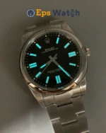 Oyster Perpetual 124300 Black Dial 41mm Super Clone