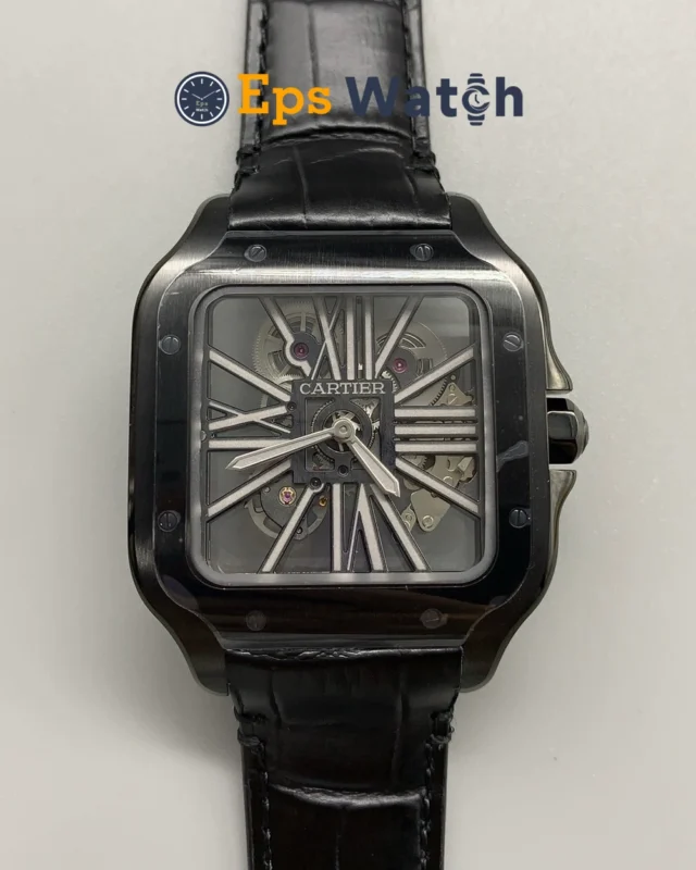 Tank Best Version Silver Gray Dial 316L Stainless Steel Strap Super Clone
