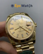 Rolex Day-Date 228238 Gold Dial 40mm Super Clone