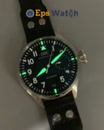 IWC Pilot's Watch IW501001 Black Dial 46mm Super Clone