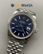 DateJust126334 Best Version 41mm Blue Grooved Dial VS3235 Super Clone