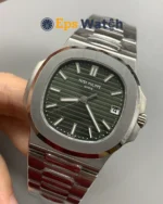 Nautilus 5711 1:1 Best Version Green Textured Dial Super Clone