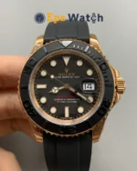 Yacht-Master 126655 Best Edition Weighted Version 40mm Black Dial Super Clone