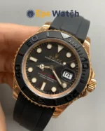 Yacht-Master 126655 Best Edition Weighted Version 40mm Black Dial Super Clone