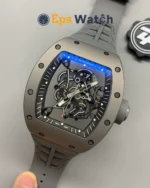RM055 Genuine Ceramic Case Best Version Skeleton Dial Super Clone
