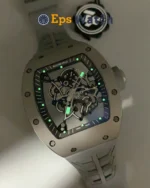 RM055 Genuine Ceramic Case Best Version Skeleton Dial Super Clone