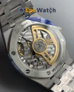 Royal Oak 15500 1:1 Best Version 41MM Blue Textured Dial Super Clone