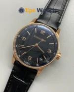 AP Code 11.59 15210OR 41mm Black dial Black leather strap Super Clone