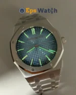 Royal Oak 15510BC 41mm Light Blue Textured Dial Super Clone