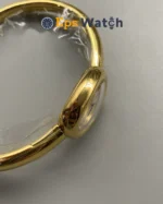 Cartier Bathtub Quartz 18K Gold Plated Silver Dial Super Clone