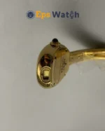 Cartier Bathtub Quartz 18K Gold Plated Silver Dial Super Clone