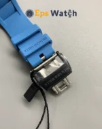 RM035-02 Best Version Skeleton Dial Blue Strap Super Clone