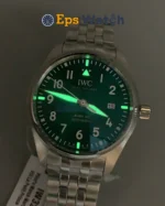 IWC Pilot's Watch IW328206 Green Dial 40mm Super Clone