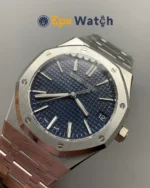 Royal Oak 15500ST 41mm Blue Textured Dial 1:1 Best Version Super Clone