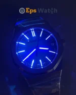 Royal Oak 15500ST 41mm Blue Textured Dial 1:1 Best Version Super Clone