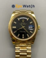 Rolex Day-Date 228238 Black Dial 40mm Super Clone