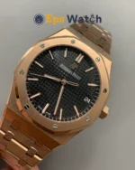 Royal Oak 15500OR 41mm Best Version Black Textured Dial Super Clone