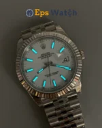 DateJust126334 Perfect Replica 41mm White Stick Dial VS3235 Super Clone
