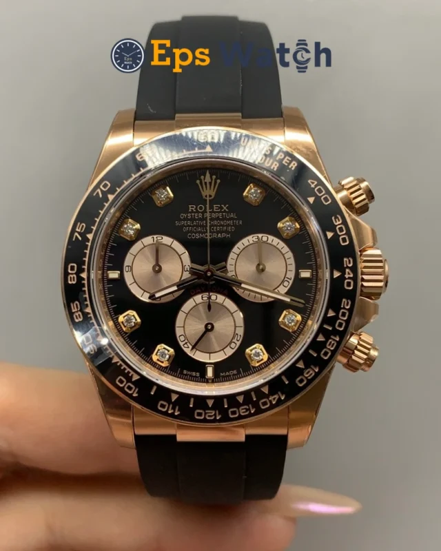 Daytona 116508 Best Version 40mm Black Dial Super Clone