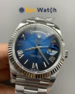 Rolex Day-Date 228239 Smoked Blue Dial 40mm Super Clone