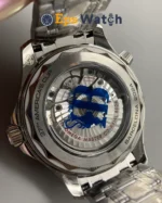 Seamaster 300m Blue Ceramic Bezel 42mm White Dial Super Clone