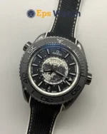 Planet Ocean Best Edition World Time with Blue Nylon Strap Super Clone
