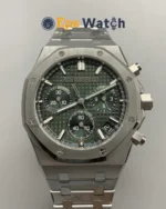 Royal Oak Chronograph 26240ST 41mm Green Dial Super Clone