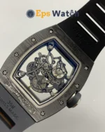 RM055 NTPT White Bezel With Black Rubber Strap RMUL2 Super Clone