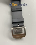 RM055 NTPT White Bezel With Black Rubber Strap RMUL2 Super Clone